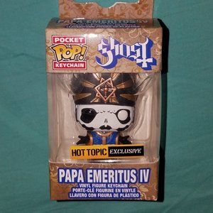 Ghost (BC) Papa Emeritus IV Funko Pop Keychain